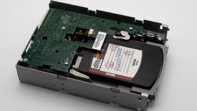 Vintage Iomega DittoMax internal tape drive for data storage and backup.