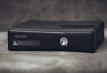 A nostalgic view of a classic Xbox 360 console, highlighting its vintage appeal.