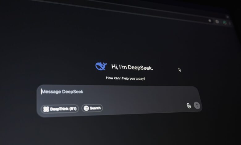 Close-up of a digital assistant interface on a dark screen, showcasing AI technology communication.