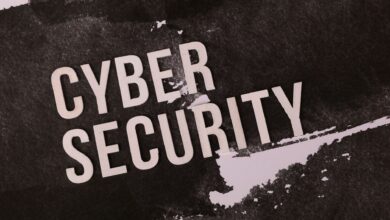 Cyber security concept shown on grunge-style background highlights the importance of digital protection.