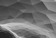 Abstract geometric pattern with a monochrome color scheme, ideal for backgrounds and design projects.